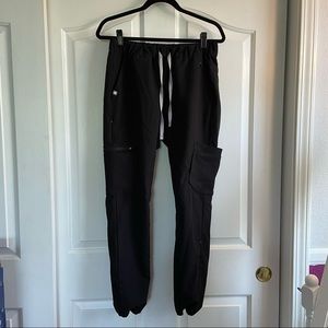 Figs - 20 Pocket Joggers - Black